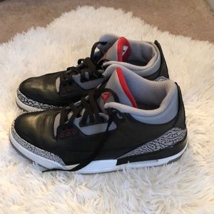 Jordan Retro 3 Cement Black